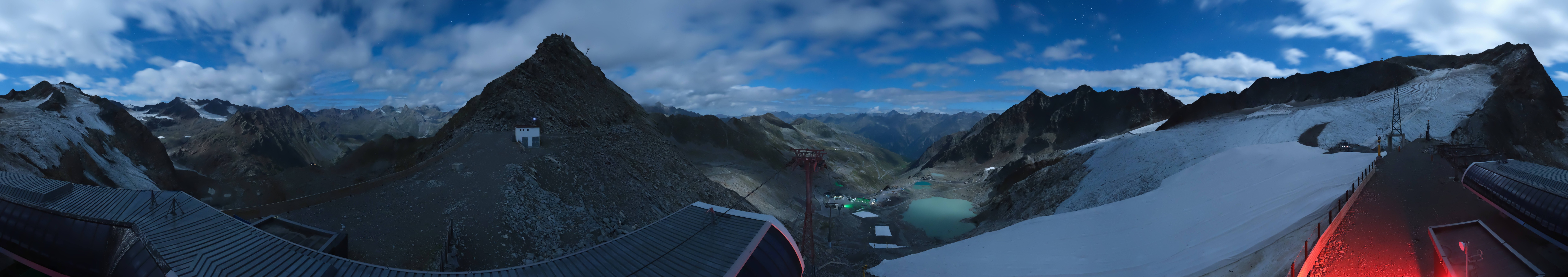 Archived image Webcam Rettenbach Glacier Sölden