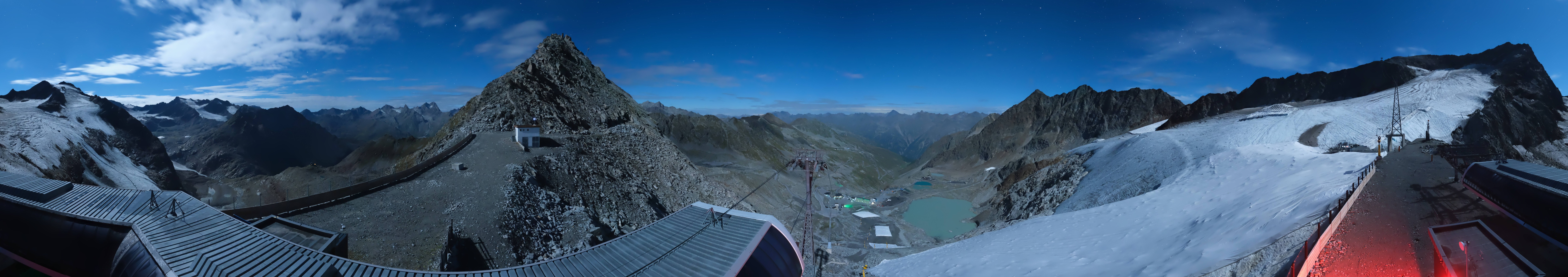 Archived image Webcam Rettenbach Glacier Sölden