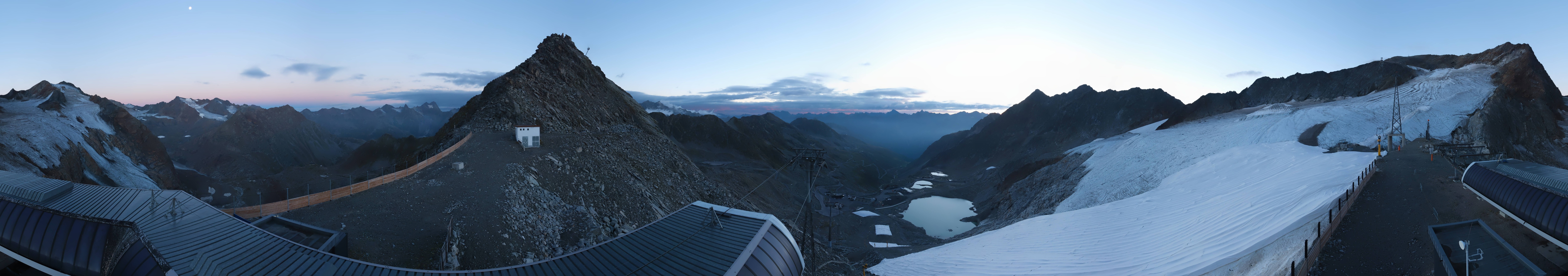 Archived image Webcam Rettenbach Glacier Sölden