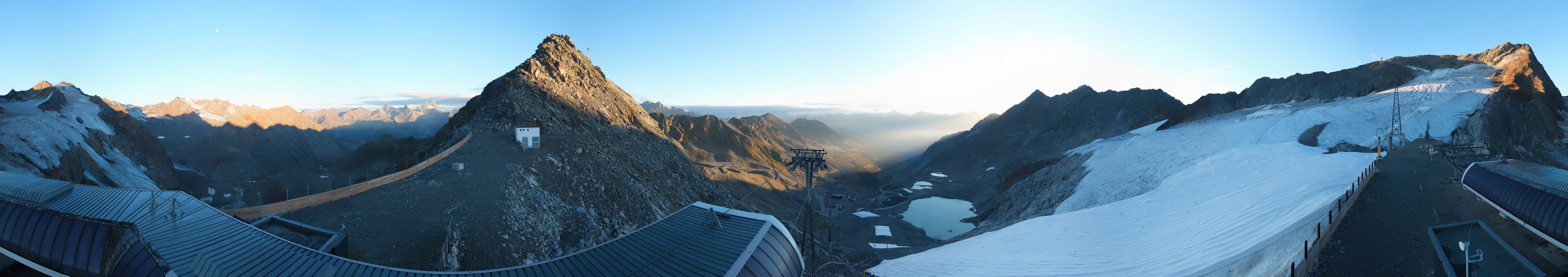 Archived image Webcam Rettenbach Glacier Sölden