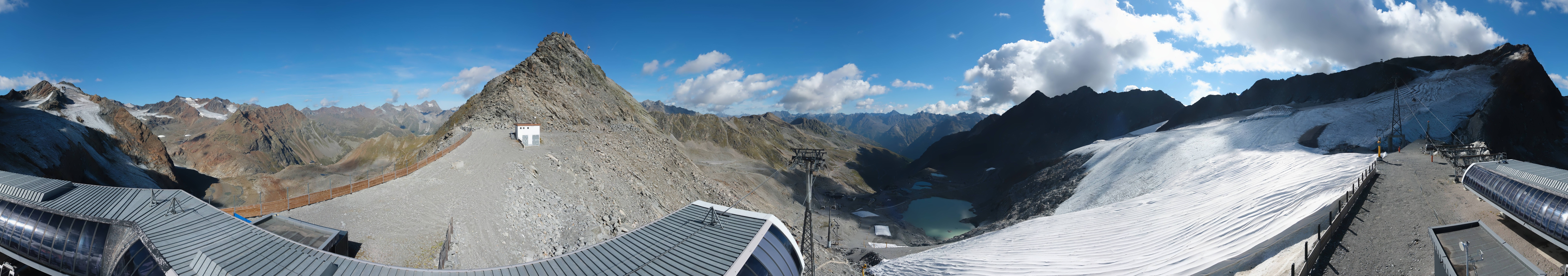 Archived image Webcam Rettenbach Glacier Sölden