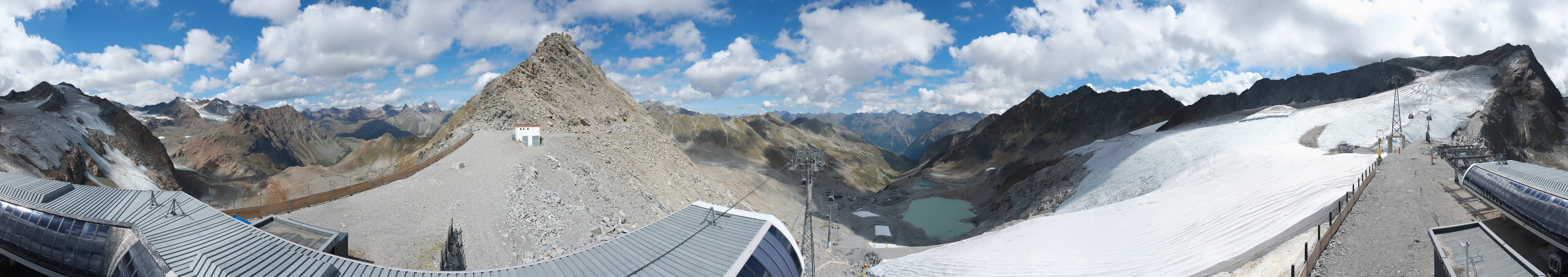 Archived image Webcam Rettenbach Glacier Sölden