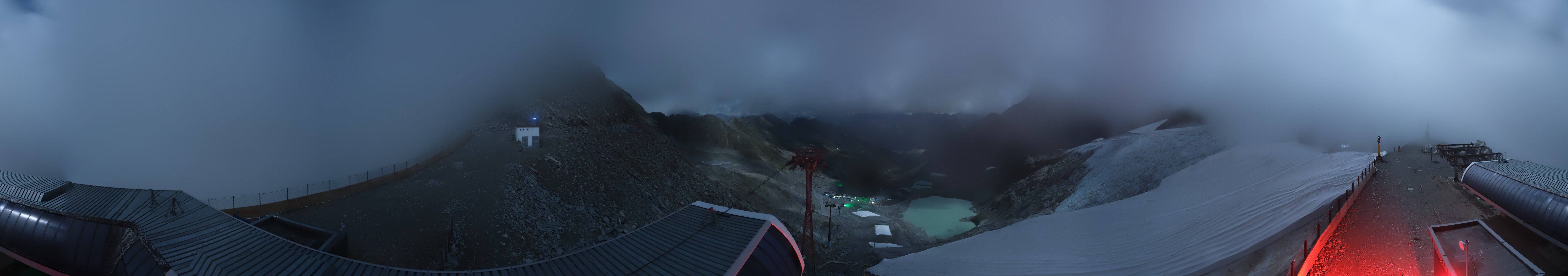 Archiv Foto Webcam Schwarze Schneid / Rettenbachgletscher