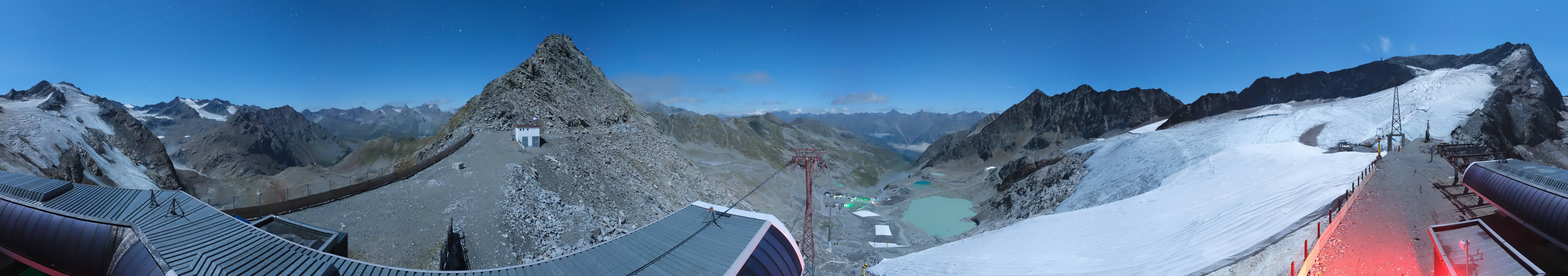 Archiv Foto Webcam Schwarze Schneid / Rettenbachgletscher