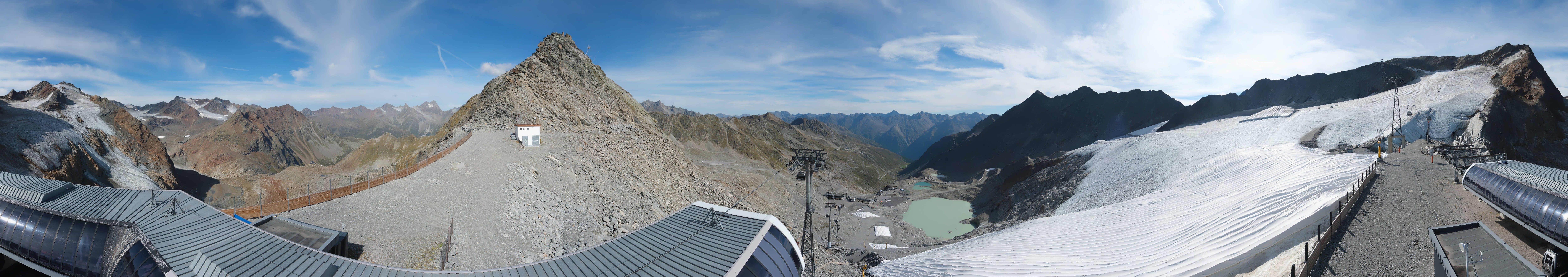 Archiv Foto Webcam Schwarze Schneid / Rettenbachgletscher