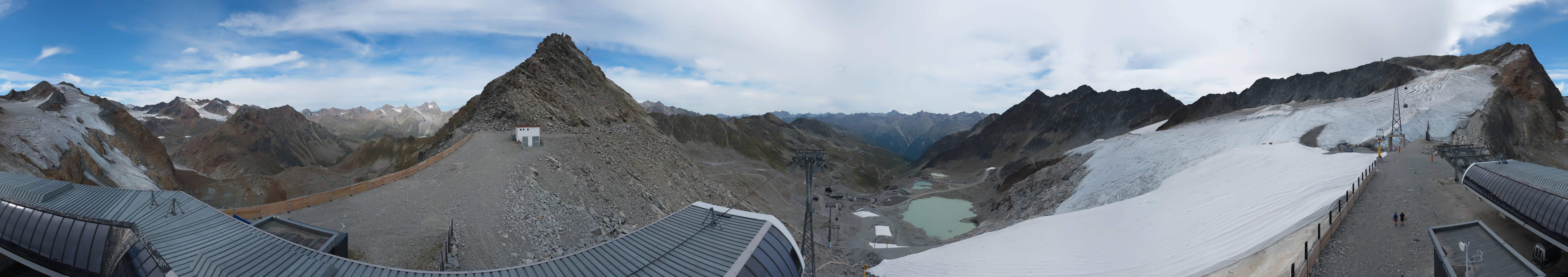 Archiv Foto Webcam Schwarze Schneid / Rettenbachgletscher