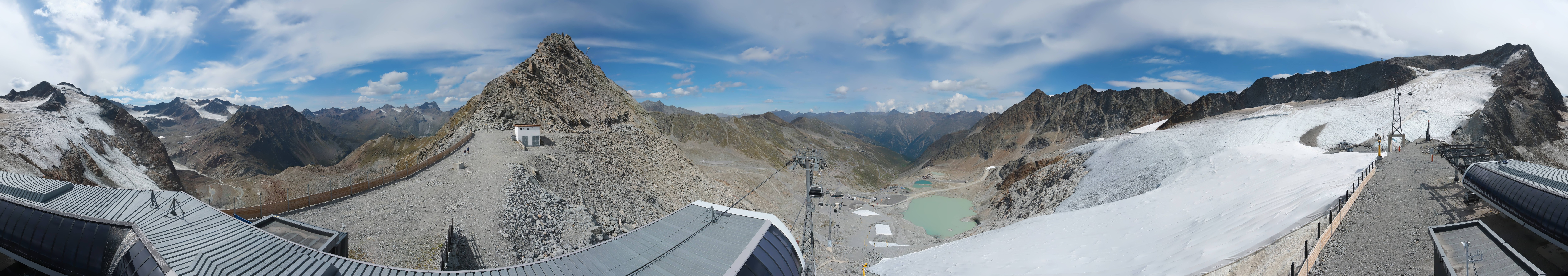 Archiv Foto Webcam Schwarze Schneid / Rettenbachgletscher