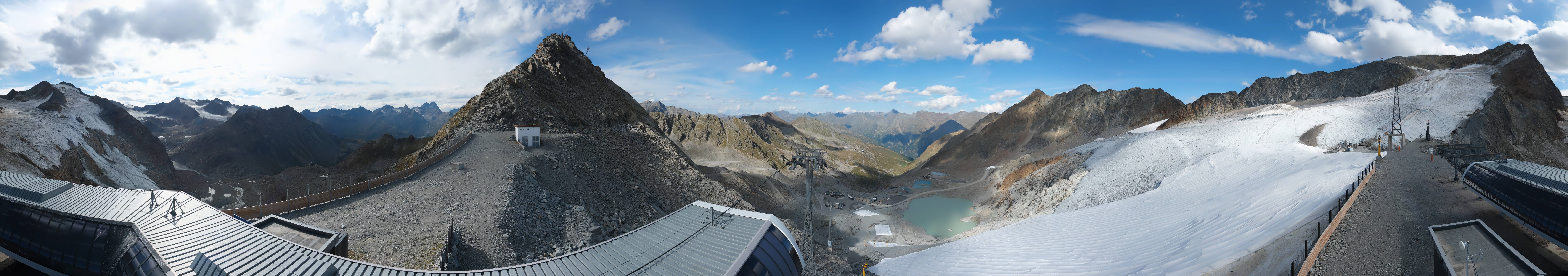 Archiv Foto Webcam Schwarze Schneid / Rettenbachgletscher