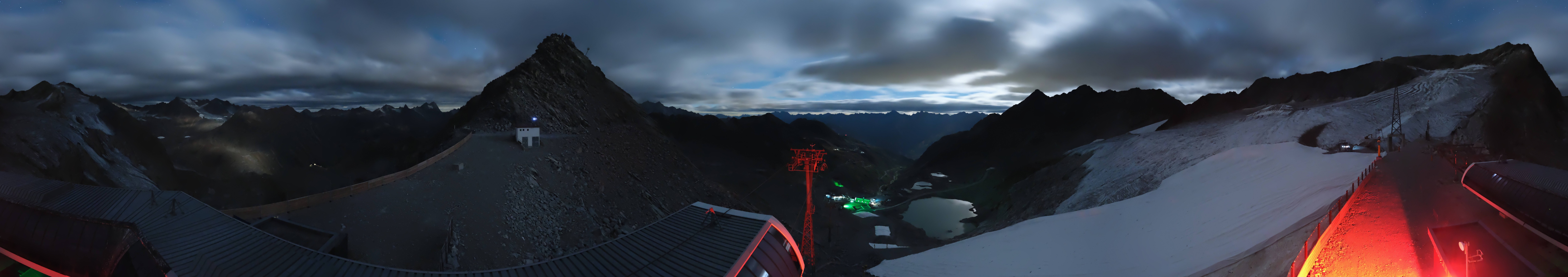 Archiv Foto Webcam Schwarze Schneid / Rettenbachgletscher