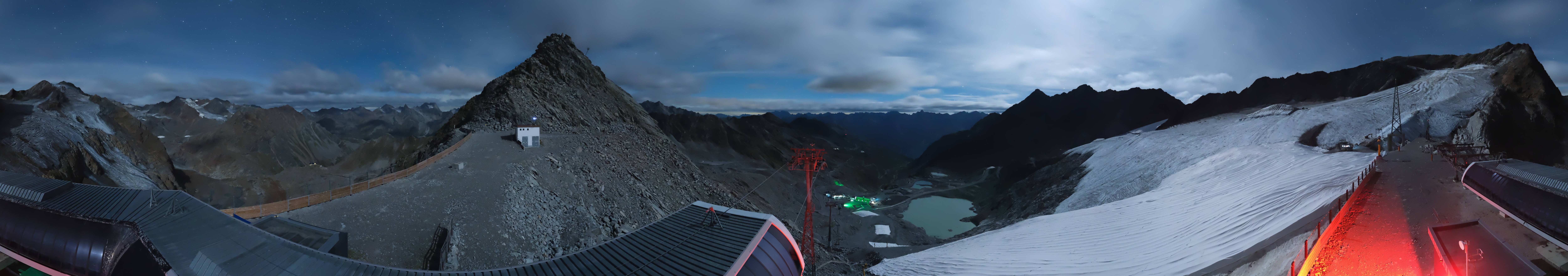 Archiv Foto Webcam Schwarze Schneid / Rettenbachgletscher