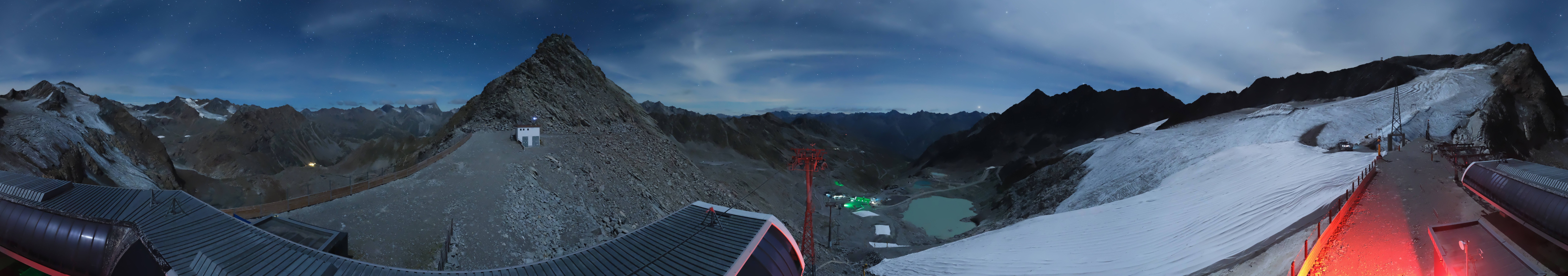Archiv Foto Webcam Schwarze Schneid / Rettenbachgletscher