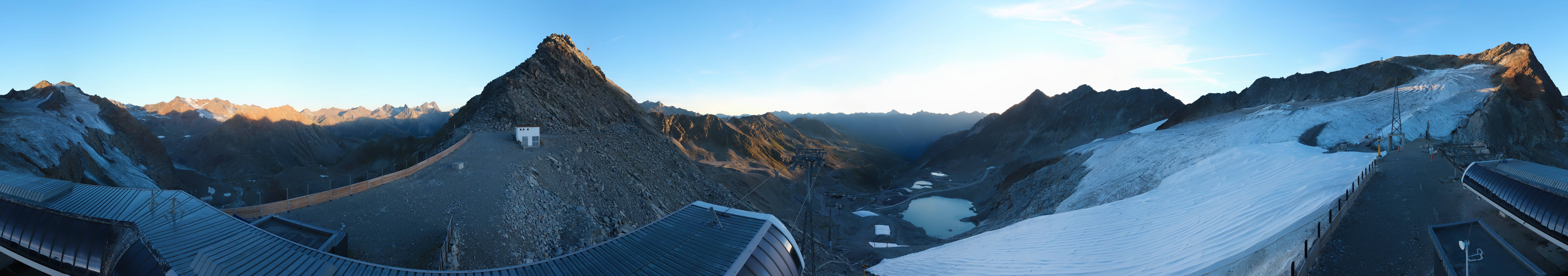 Archiv Foto Webcam Schwarze Schneid / Rettenbachgletscher