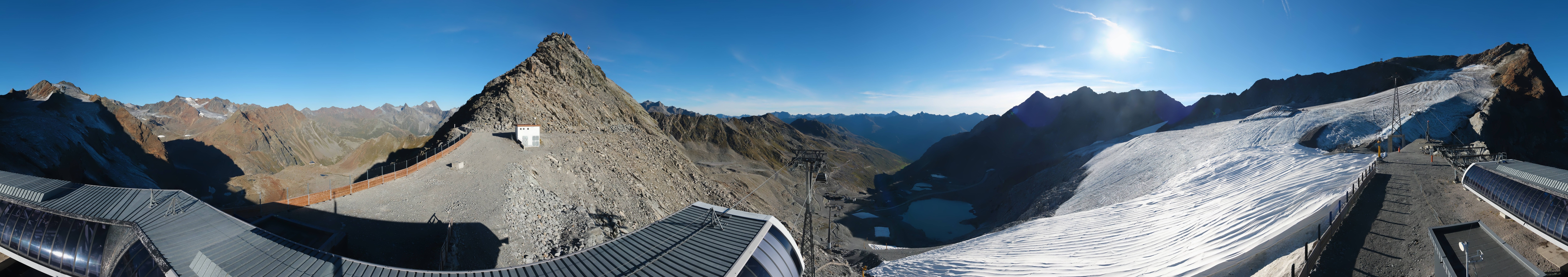 Archiv Foto Webcam Schwarze Schneid / Rettenbachgletscher