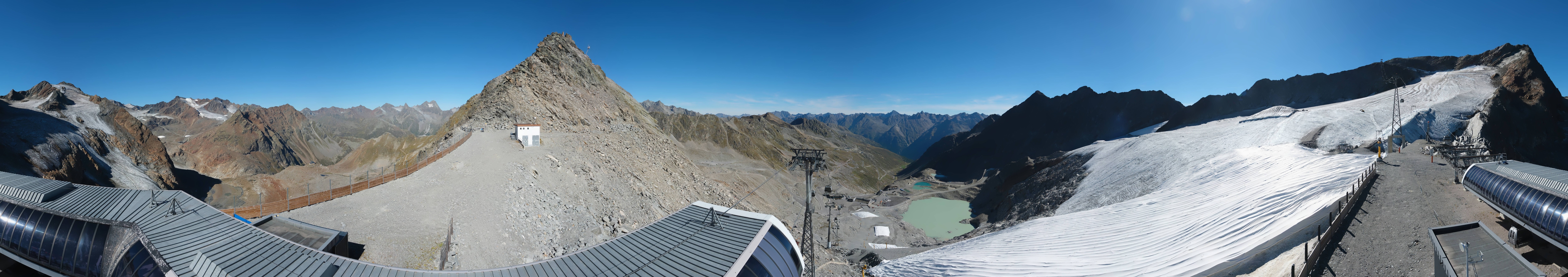 Archiv Foto Webcam Schwarze Schneid / Rettenbachgletscher