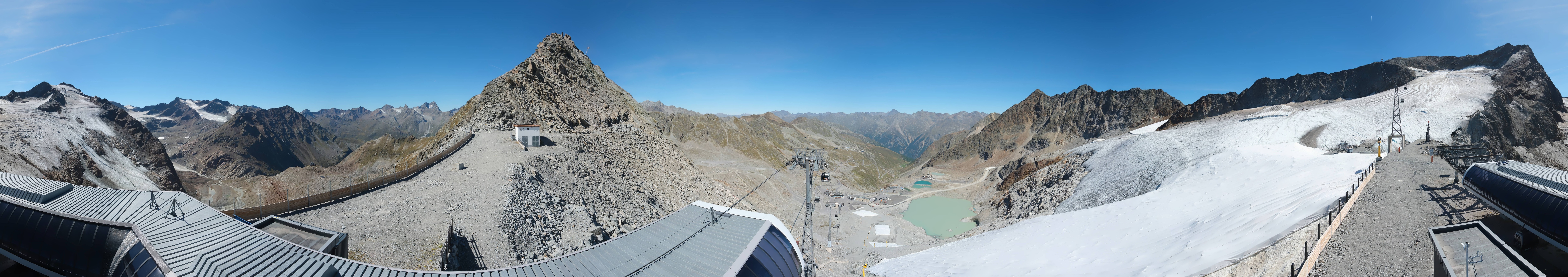 Archiv Foto Webcam Schwarze Schneid / Rettenbachgletscher