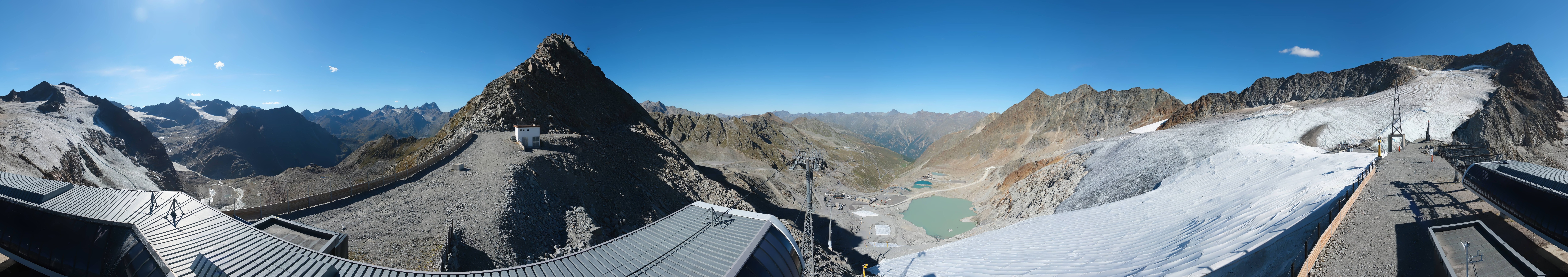 Archiv Foto Webcam Schwarze Schneid / Rettenbachgletscher