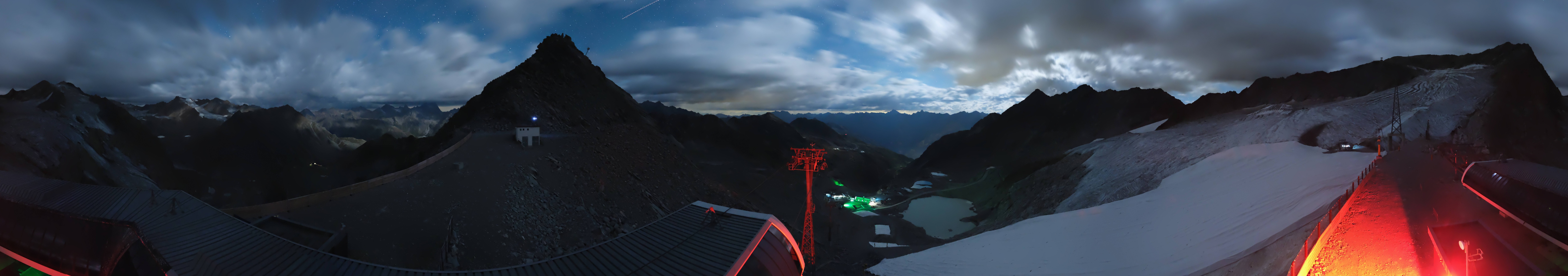 Archived image Webcam Rettenbach Glacier Sölden