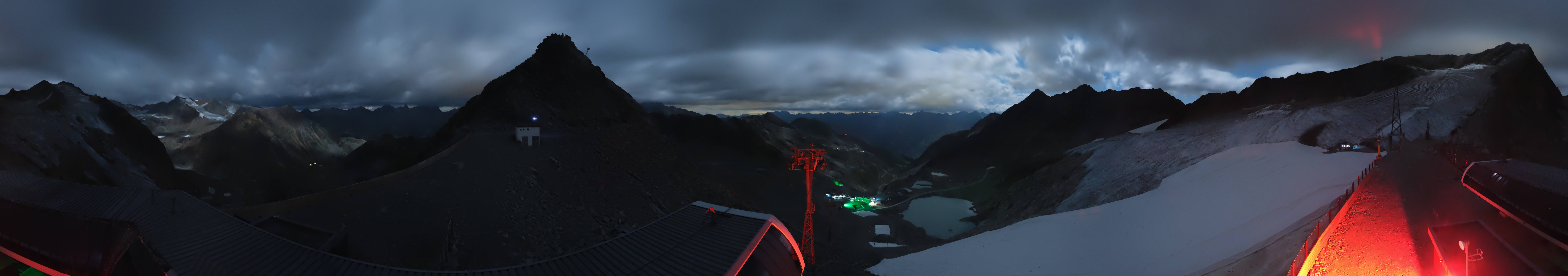 Archived image Webcam Rettenbach Glacier Sölden