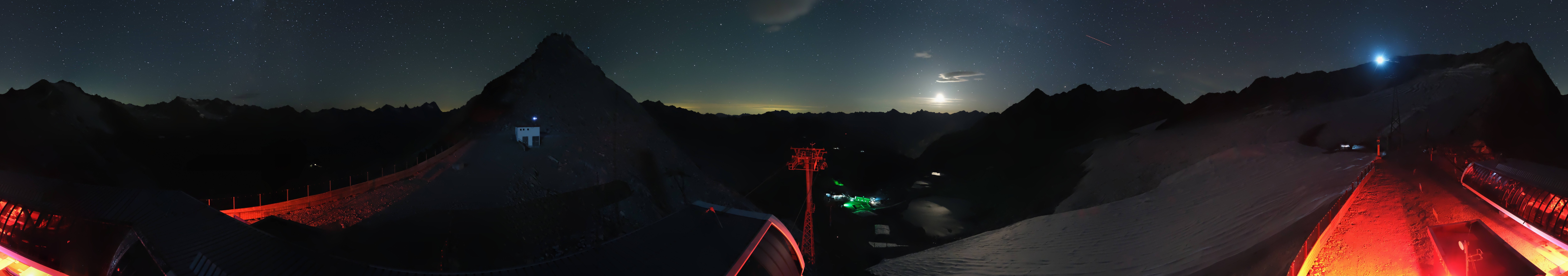 Archived image Webcam Rettenbach Glacier Sölden