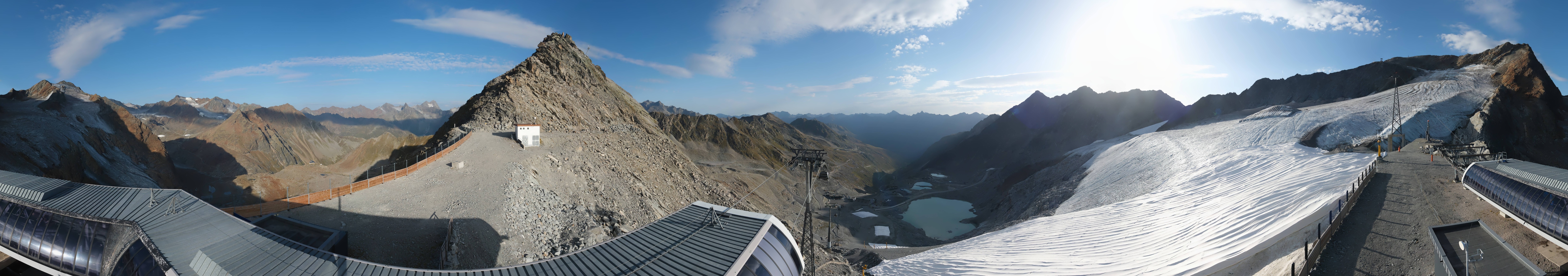 Archived image Webcam Rettenbach Glacier Sölden