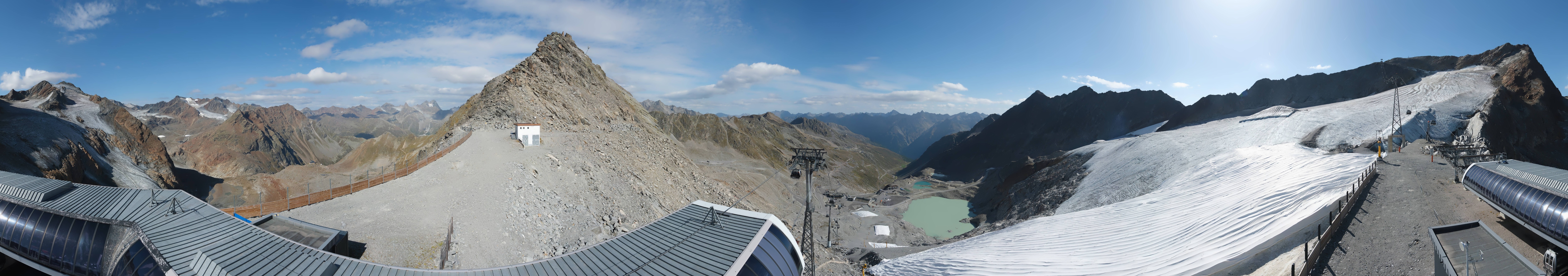 Archived image Webcam Rettenbach Glacier Sölden