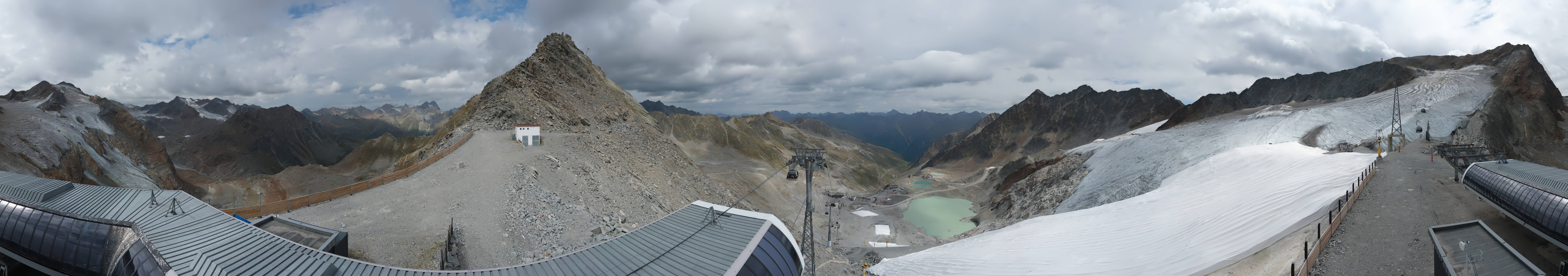 Archived image Webcam Rettenbach Glacier Sölden