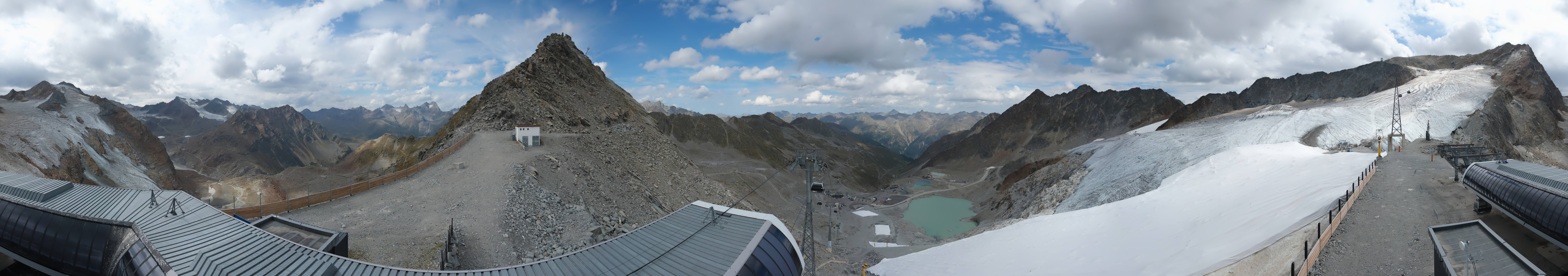 Archived image Webcam Rettenbach Glacier Sölden