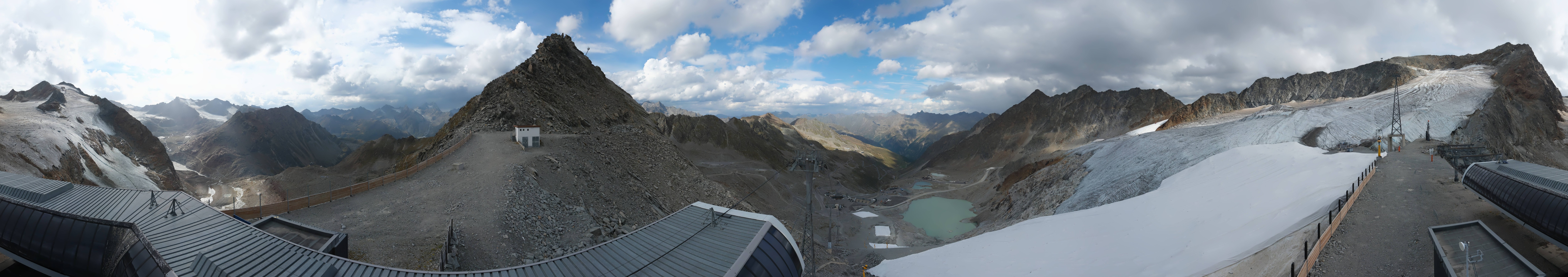 Archiv Foto Webcam Schwarze Schneid / Rettenbachgletscher