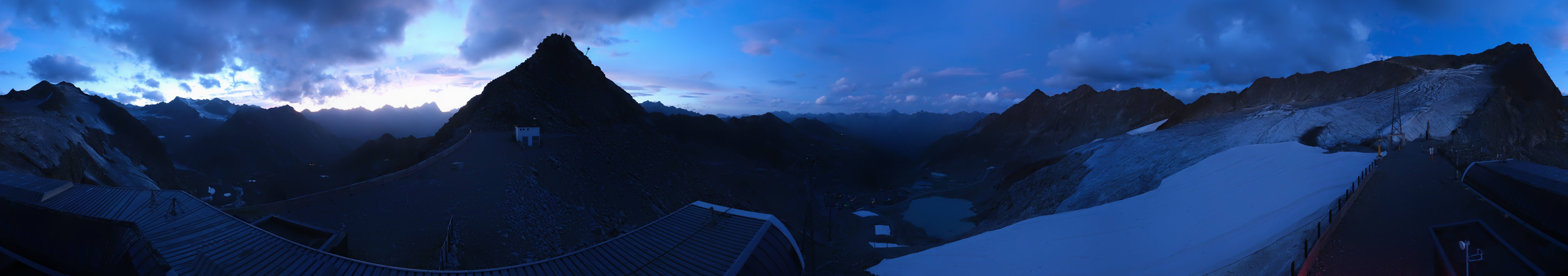 Archiv Foto Webcam Schwarze Schneid / Rettenbachgletscher