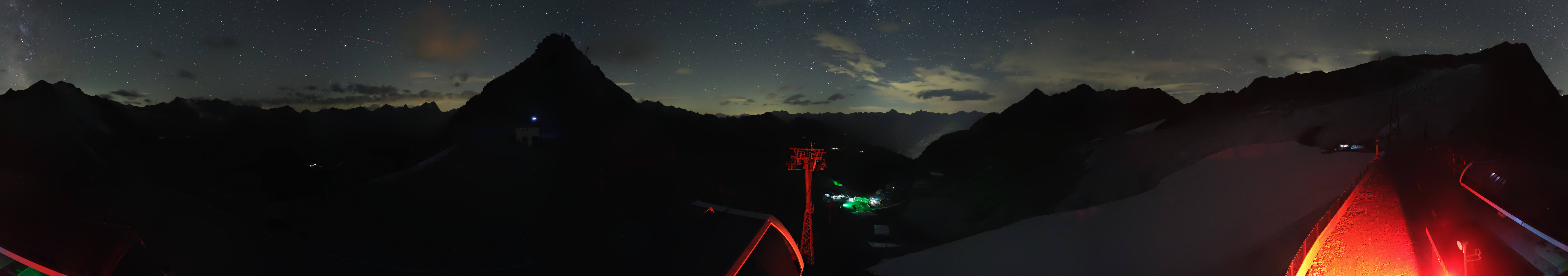 Archiv Foto Webcam Schwarze Schneid / Rettenbachgletscher