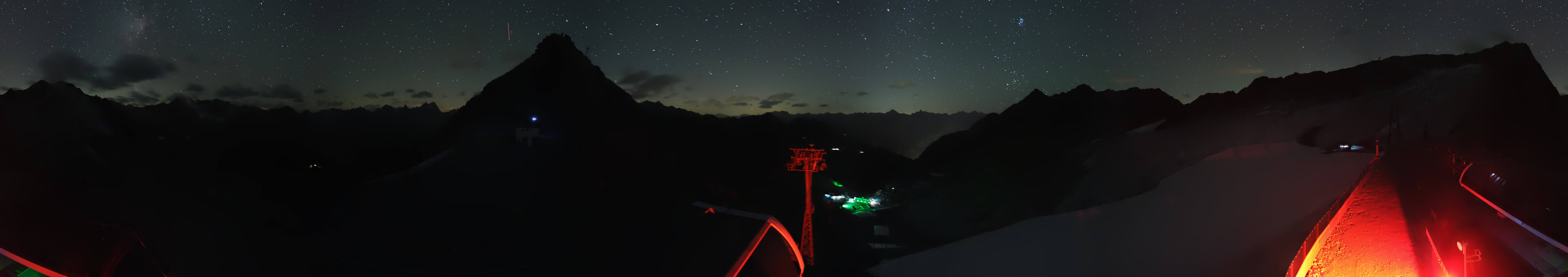 Archiv Foto Webcam Schwarze Schneid / Rettenbachgletscher