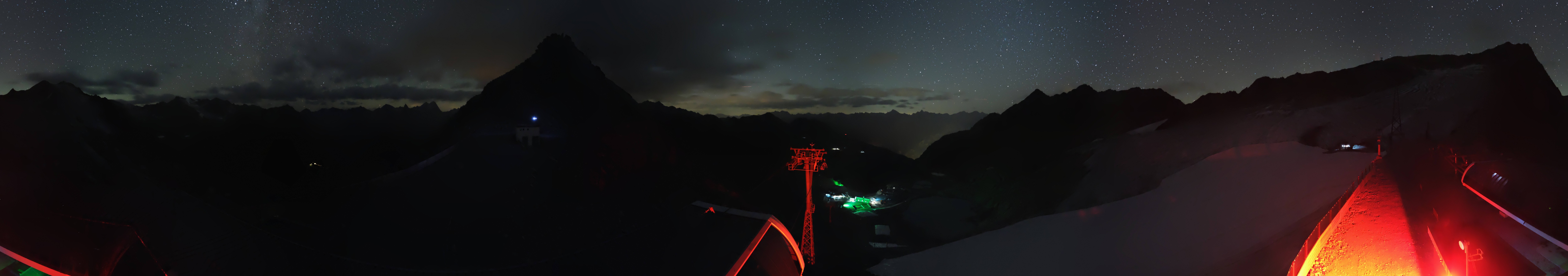 Archiv Foto Webcam Schwarze Schneid / Rettenbachgletscher