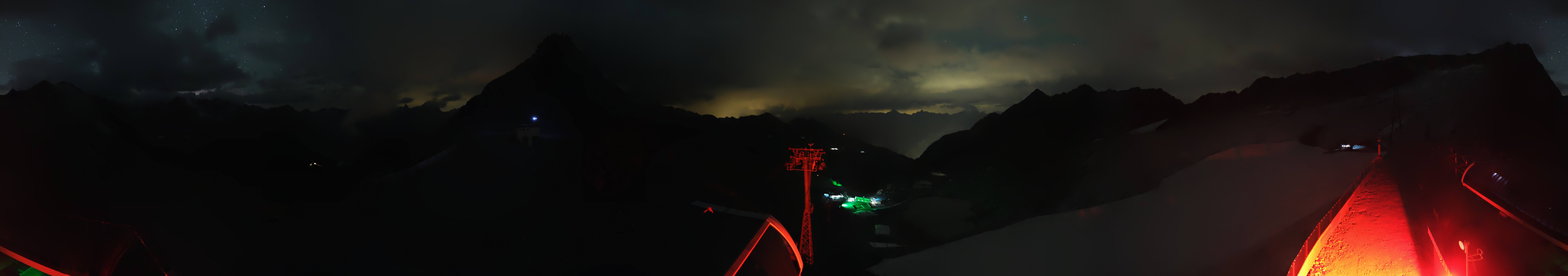 Archiv Foto Webcam Schwarze Schneid / Rettenbachgletscher