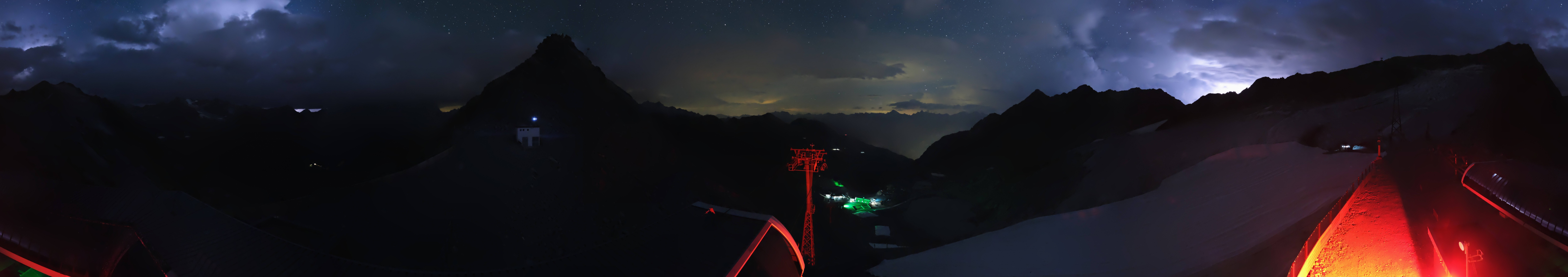 Archiv Foto Webcam Schwarze Schneid / Rettenbachgletscher
