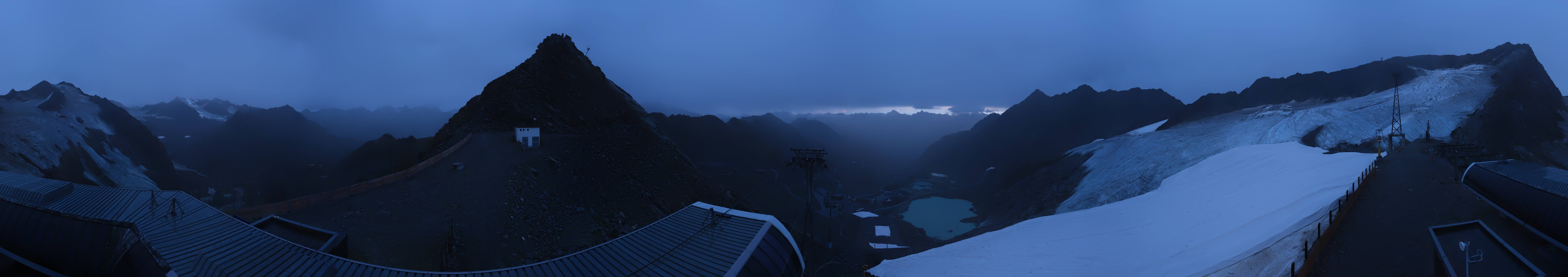 Archiv Foto Webcam Schwarze Schneid / Rettenbachgletscher