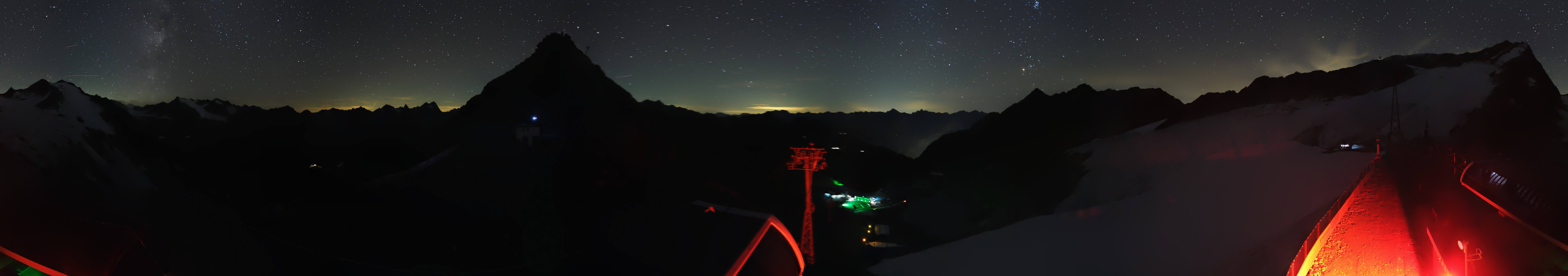 Archiv Foto Webcam Schwarze Schneid / Rettenbachgletscher