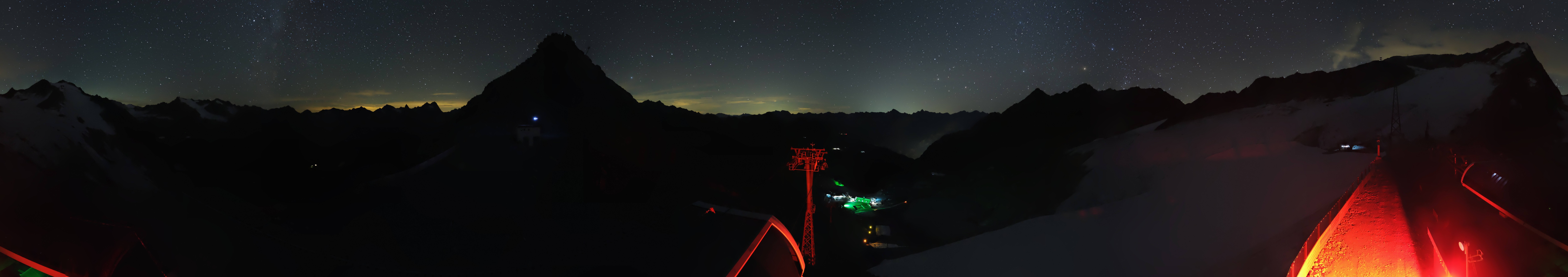 Archiv Foto Webcam Schwarze Schneid / Rettenbachgletscher