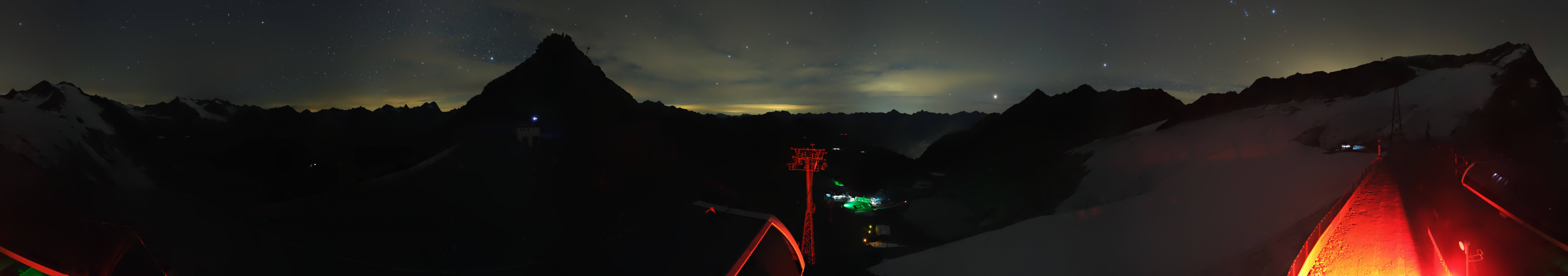 Archiv Foto Webcam Schwarze Schneid / Rettenbachgletscher