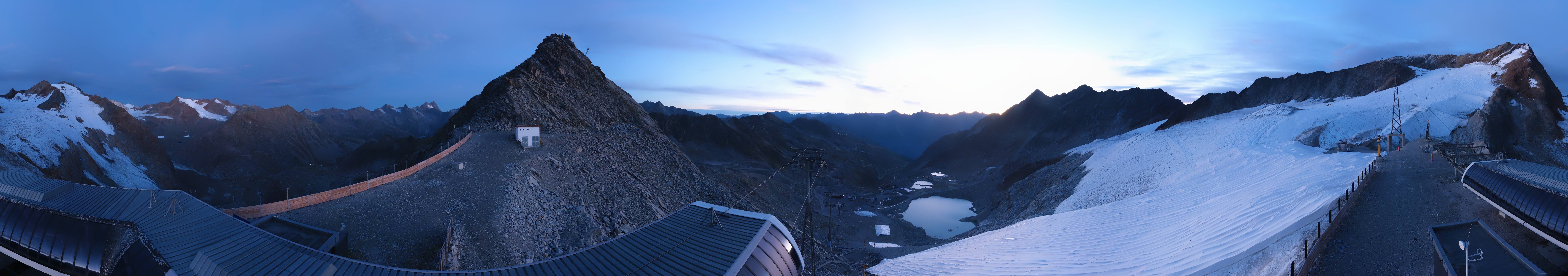 Archiv Foto Webcam Schwarze Schneid / Rettenbachgletscher