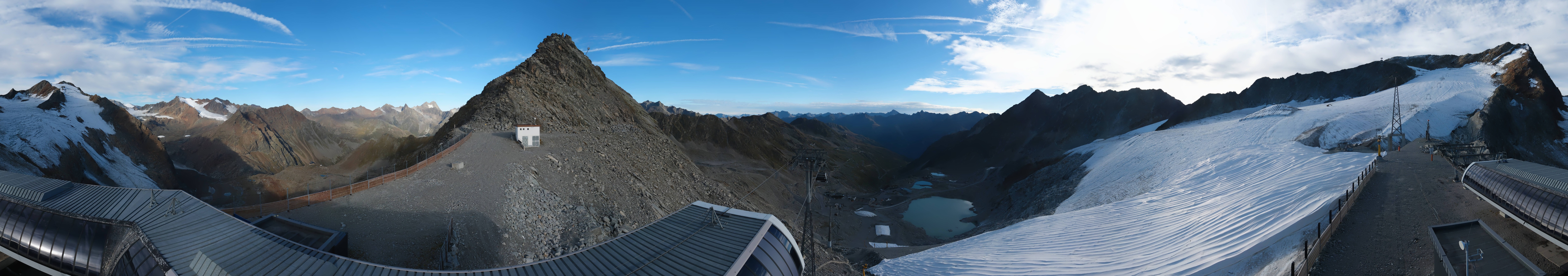 Archiv Foto Webcam Schwarze Schneid / Rettenbachgletscher