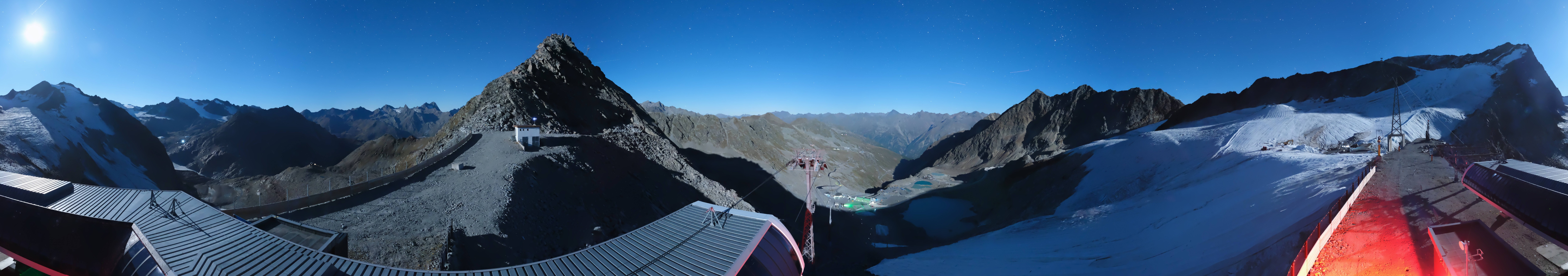 Archiv Foto Webcam Schwarze Schneid / Rettenbachgletscher