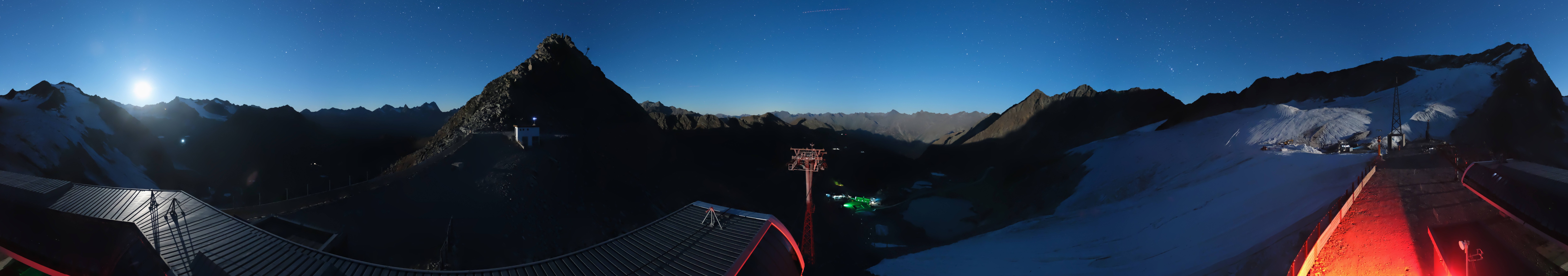 Archiv Foto Webcam Schwarze Schneid / Rettenbachgletscher
