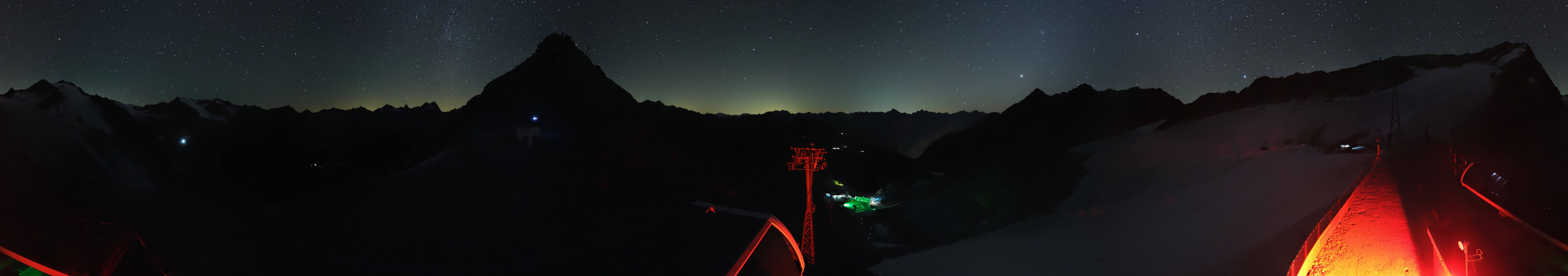 Archiv Foto Webcam Schwarze Schneid / Rettenbachgletscher