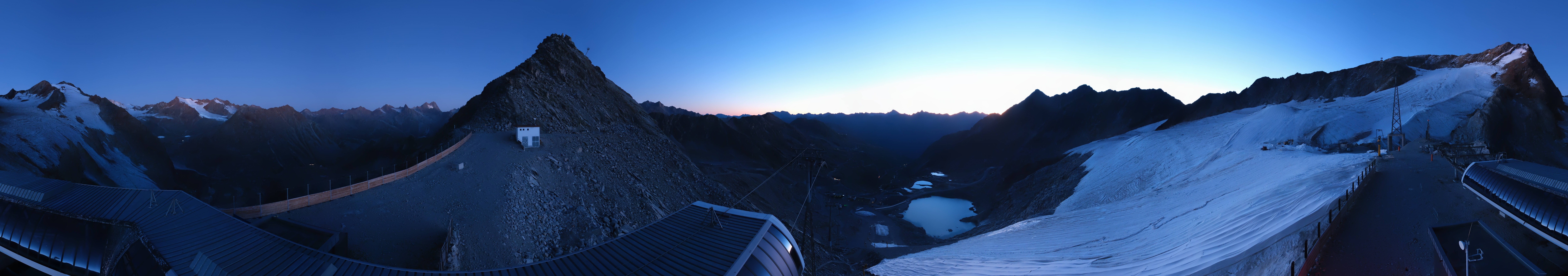 Archiv Foto Webcam Schwarze Schneid / Rettenbachgletscher