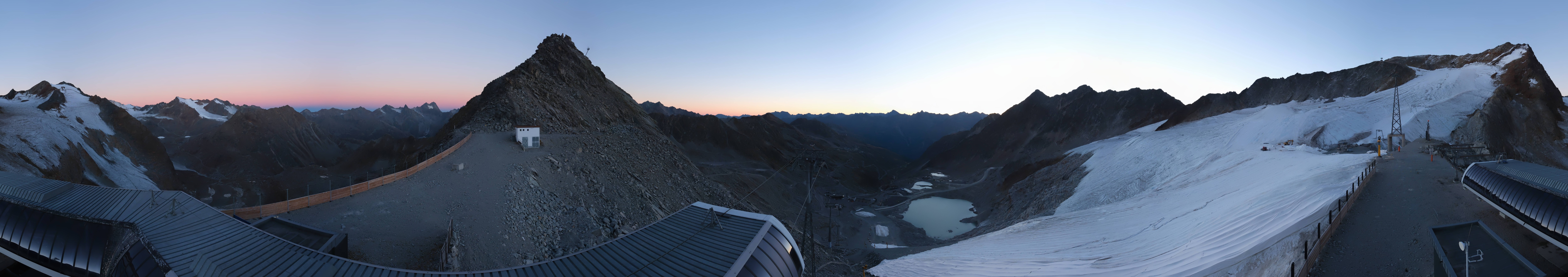 Archiv Foto Webcam Schwarze Schneid / Rettenbachgletscher
