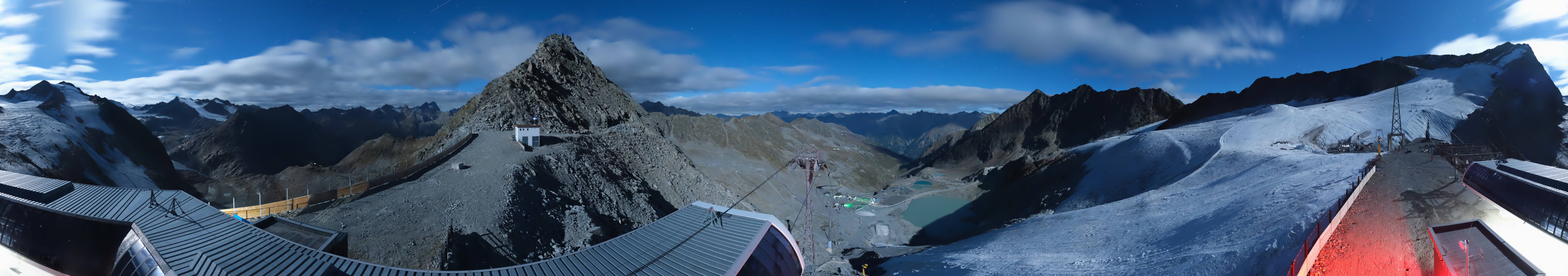 Archiv Foto Webcam Schwarze Schneid / Rettenbachgletscher