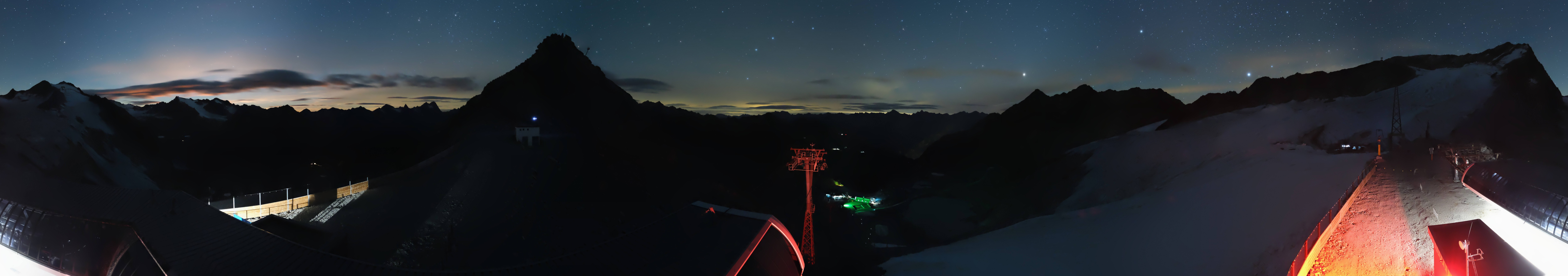 Archived image Webcam Rettenbach Glacier Sölden