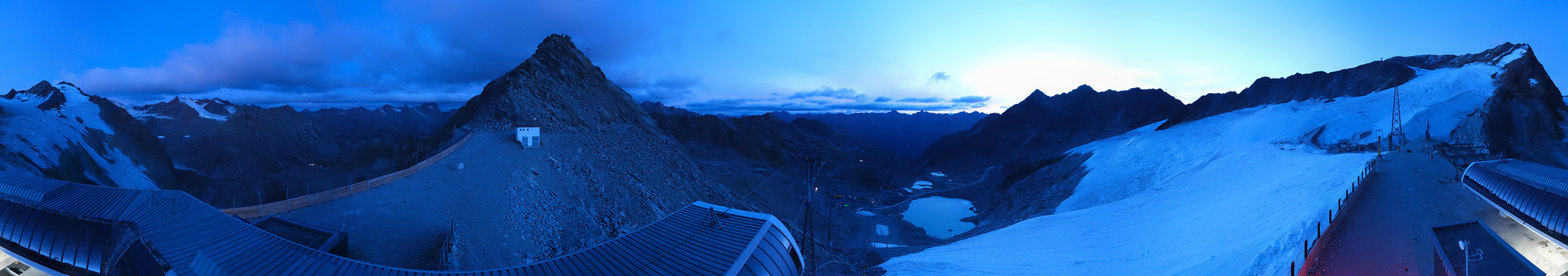 Archived image Webcam Rettenbach Glacier Sölden