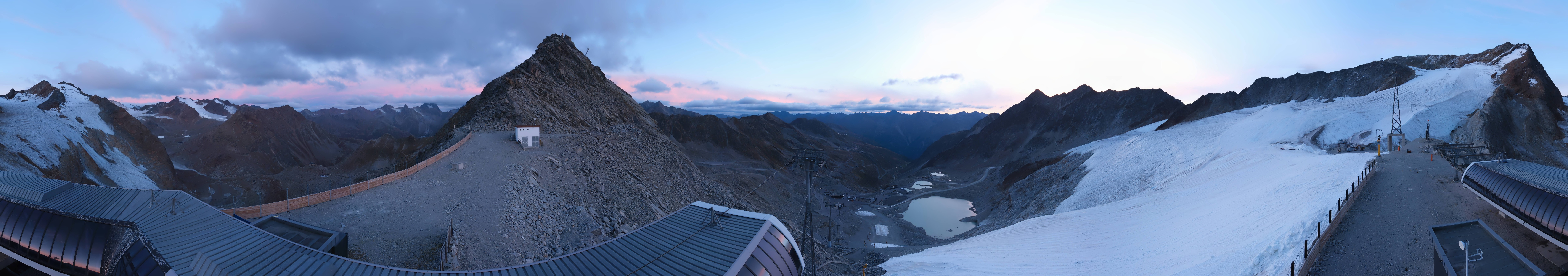 Archived image Webcam Rettenbach Glacier Sölden