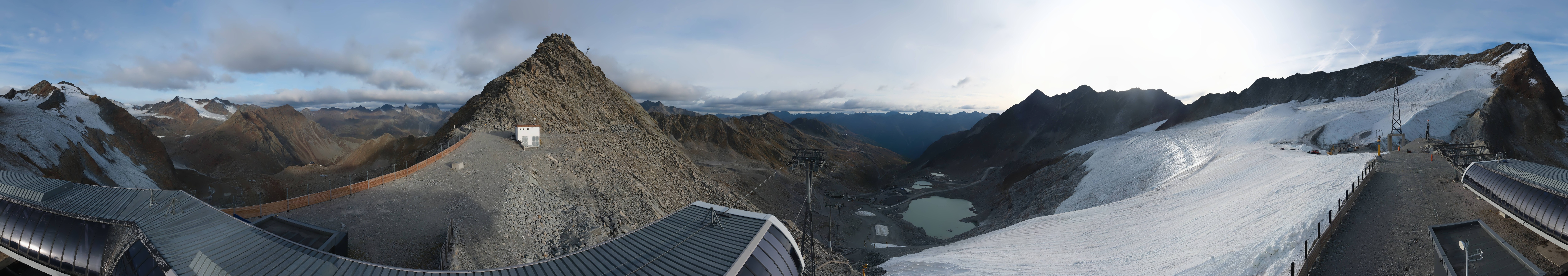 Archived image Webcam Rettenbach Glacier Sölden